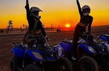 Premium Agafay Desert: Camel, Quad, Dinner & Fire Show 