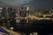 Marina Bay Sand Observatory and Singapore Skyline History Tour