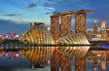 Marina Bay Sand Observatory and Singapore Skyline History Tour