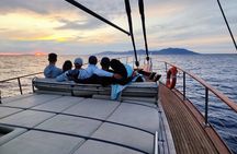 Sunset South Coast Sail Cruise with lunch,drinks, optional transfer 