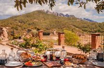 Montserrat Lunch & Wine at Farmhouse Small Group from Barcelona