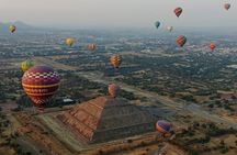 Balloon Flight with Breakfast and Transportation from CDMX