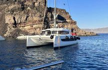 Santorini Catamaran Cruise with Meal and Drinks