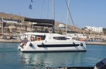 Santorini Catamaran Cruise with Meal and Drinks
