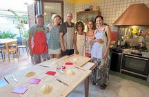 Make pasta, drink wine. Cooking class with transported included! 