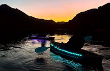 Emerald Cave Sunset Glow Kayak Tour: 3 Caves, Wildlife & Lights
