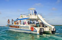 BBQ and Slide on a Private Catamaran with Unlimited Drinks