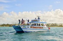 BBQ and Slide on a Private Catamaran with Unlimited Drinks