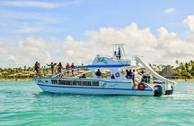 BBQ and Slide on a Private Catamaran with Unlimited Drinks