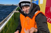 Fishing with Mt. Fuji Views and Japanese Home Cooking Experience