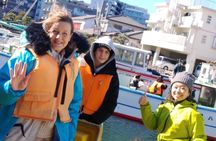 Fishing with Mt. Fuji Views and Japanese Home Cooking Experience