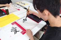 Traditional Calligraphy Experience near Dotonbori