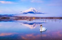 Mt. Fuji to Lake Kawaguchi, Lake Yamanaka and Onsen Day Tour
