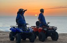 Agadir or Taghazout : Sunset Quad Bike with BBQ