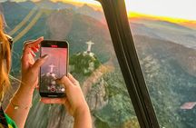 Rio de Janeiro: Helicopter flight in Christ the Redeemer