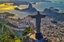 Helicopter without doors in Rio de Janeiro + Hotel transfer