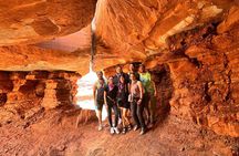 BEST! Catacomb *CAVES* U-Drive 4X4 UTV Tour in Moab +Petroglyphs!