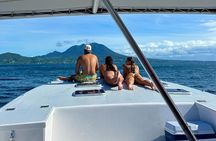  Private Power Catamaran Adventure in Saint Kitts and Nevis