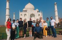 From Delhi: Sunrise Taj Mahal-Agra Fort Skip The Line Guided Tour