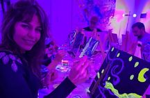 Painting My Own Starry Night at Buenos Aires FLUO - Obelisco Area