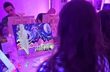 Painting My Own Starry Night at Buenos Aires FLUO - Obelisco Area