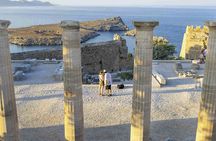 Lindos by Night Trip from Rhodes Town, Ixia, Ialyssos, and Faliraki