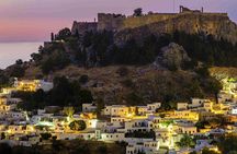 Lindos by Night Trip from Rhodes Town, Ixia, Ialyssos, and Faliraki