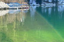 Big trip in 1 day: Kolsai lake Kaindy, and Black, Charyn, Canyon.