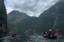 Kayak Tour with Waterfall Views in Geiranger