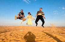 Evening Desert Safari With Free Camel Ride And Falcon Photos