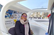 Discover Montpellier effortlessly by private bike taxi