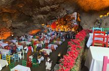 Teotihuacan and Grotto Restaurant From Mexico City