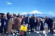 Tokyo Mt Fuji Kawaguchi and Yamanaka Onsen Tour with Pick up