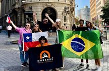 City Tour 1 Day Walking Explore Santiago Step by Step