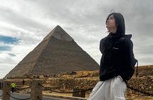 Full Day Tour Explore Giza Pyramids Memphis Saqqara With Lunch