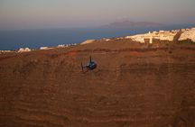 Santorini 20 Minute Helicopter Ride and Wine Tasting Experience