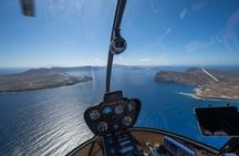 Santorini 20 Minute Helicopter Ride and Wine Tasting Experience
