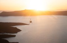 Santorini 20 Minute Helicopter Ride and Wine Tasting Experience