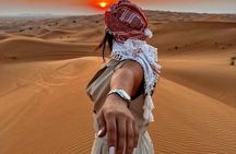 Red Dunes Desert Safari 4x4 Pickup & Drop, Camel Ride BBQ & Shows