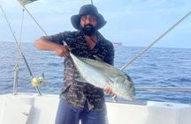 Mirissa Fishing GT, Tuna, Sail Fish by Speedboat with Local Guide