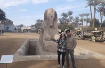 5-Hours Dahshur 2 pyramids,Sakkara step pyramids&Memphis old city
