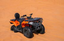 Dubai 4-5 hours Private Quad Bike Tour, Camel Ride and Softdrinks