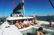 Athens Full Day Catamaran Cruise to Aigina with Lunch and Wine 