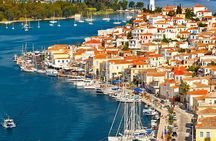 Athens Full Day Catamaran Cruise to Aigina with Lunch and Wine 