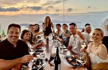 Santorini Sunset Wine Tour – Semi-Private Tasting at 2 Wineries