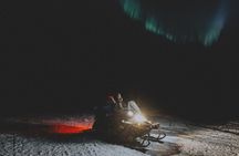 Private Glass Igloo Dinner on the Shore of Frozen Lake