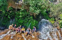 Seven Waterfalls Hike Adventure Juayua + Relax at Hot Springs