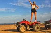 Cairo Private Quad Bike Desert Tour with Pyramids and Sunset