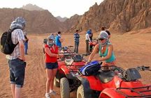 Cairo Private Quad Bike Desert Tour with Pyramids and Sunset