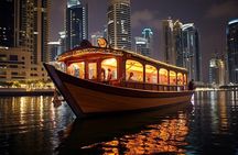 Luxury Dhow Dinner Cruise at Dubai Marina with Dinner & Transfers